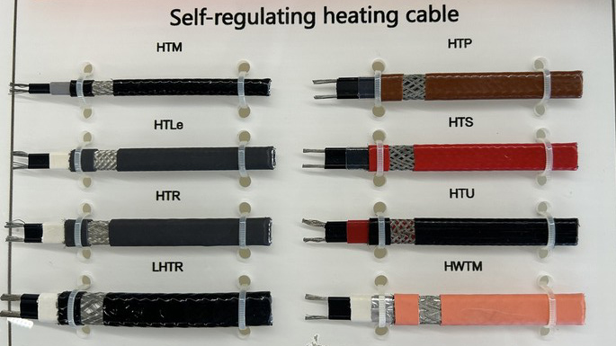 ¿Qué materiales se utilizan para el aislamiento del cable de calefacción?