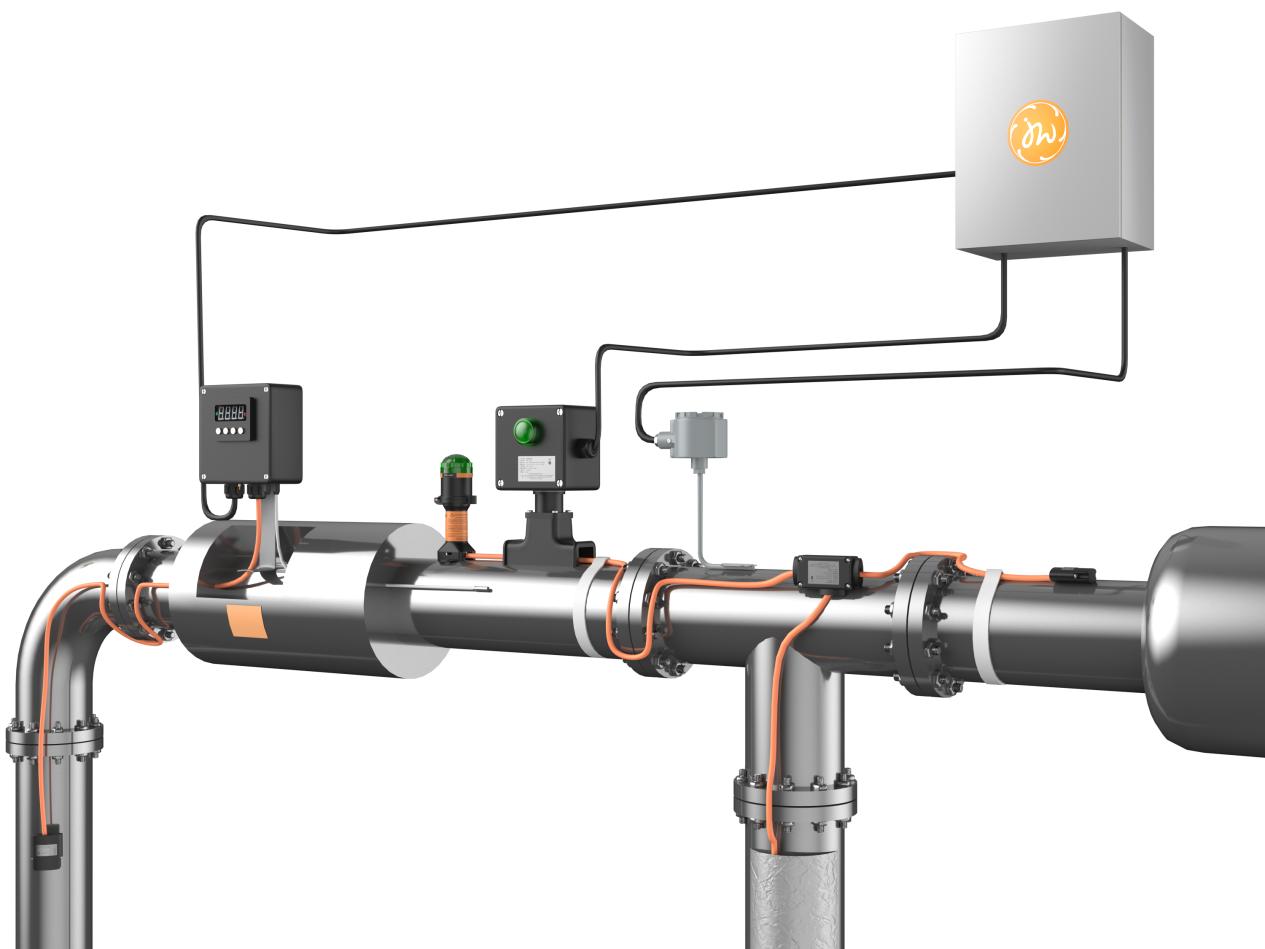 Configuración del sistema de cable de rastreo de temperatura autocontrolado