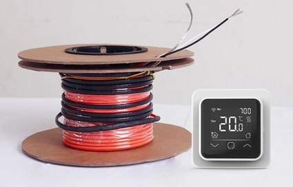 ¿En qué cuatro áreas se pueden utilizar los cables de calefacción?