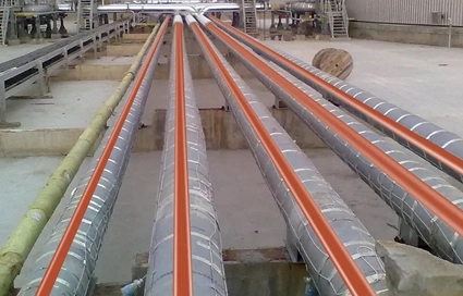Instalar y aislar eficientemente los cables de calefacción para la distribución de calor en tuberías