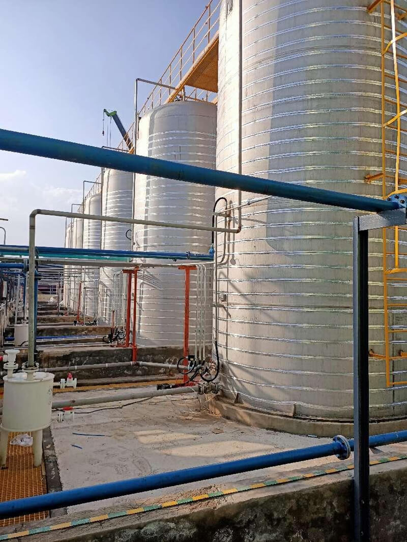 Photovoltaic silicon material manufacturing project (phase II 50,000 t/y high-purity polycrystalline silicon project) of InSilicio policristalino Co., Ltd, de alta pureza de Mongolia Tongwei. 