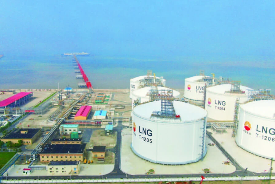 Proyecto de expansión de la estación receptadora de Jiangsu LNG