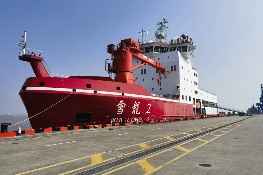 708 Proyecto de barco de investigación polar