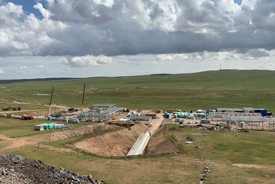 Proyecto de minería de recursos secundarios profundos de la mina de zinc de Mongolia