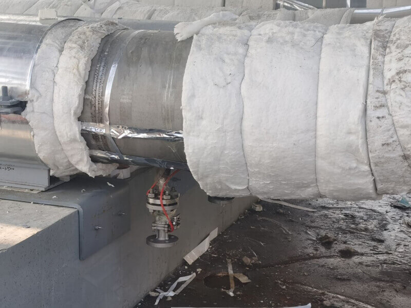 Yantai Port Longkou #6-7 #, Proyecto 10 #-11 # Pipeline Traje de calor eléctrico