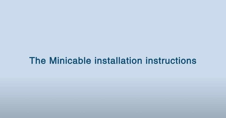 Guía de instalación minicable