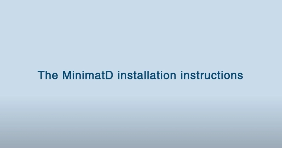 Guía de instalación minimateD